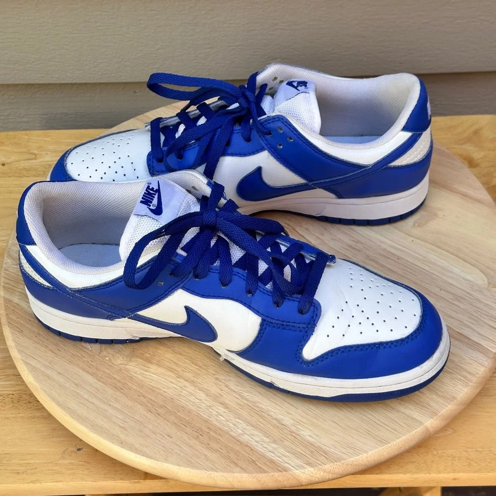 Nike Dunk Low Kentucky Varsity Royal Blue White CU1726-100 Mens 11